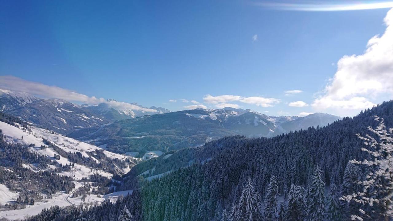 Lindbichlhof Urlaub Am Bio Bauernhof Apartment Sankt Johann im Pongau Bagian luar foto