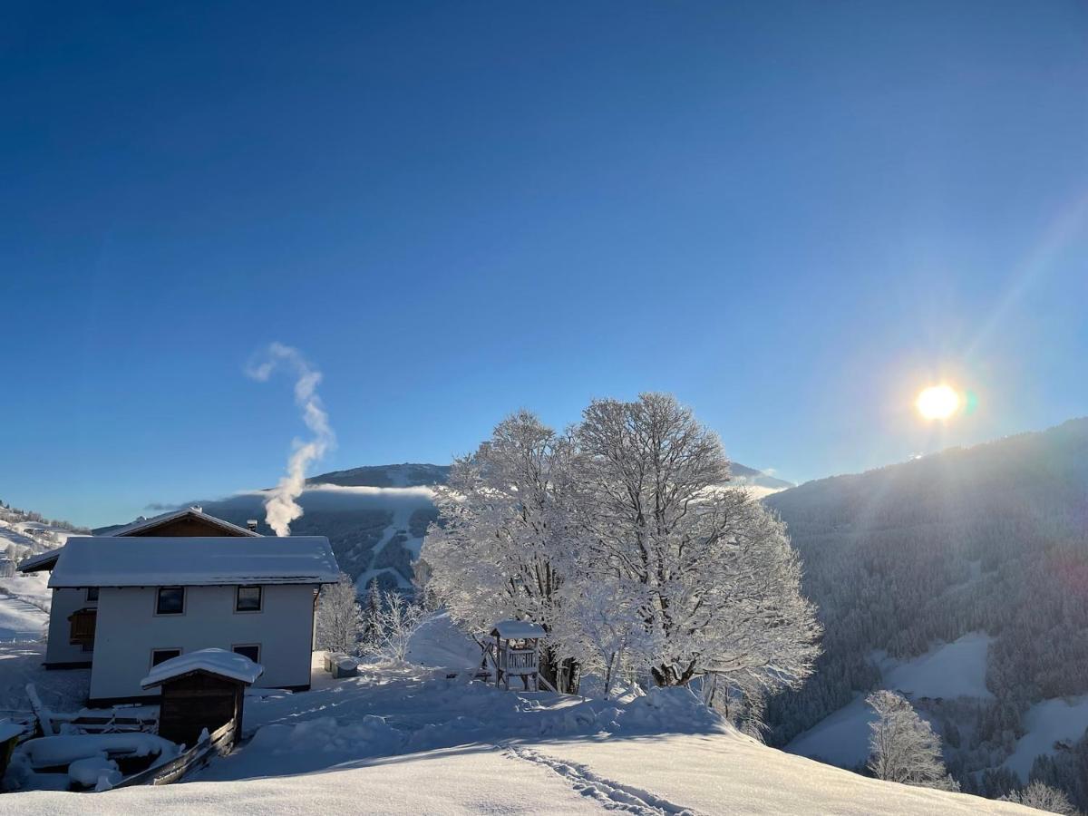 Lindbichlhof Urlaub Am Bio Bauernhof Apartment Sankt Johann im Pongau Bagian luar foto