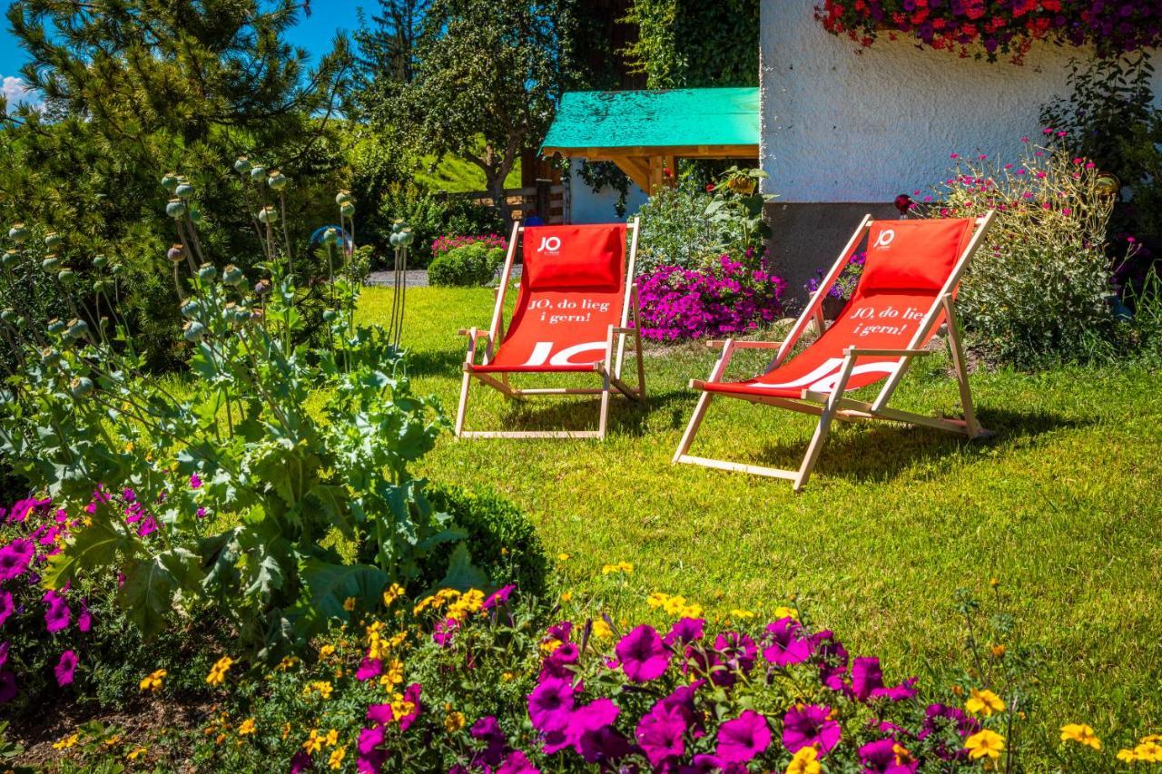 Lindbichlhof Urlaub Am Bio Bauernhof Apartment Sankt Johann im Pongau Bagian luar foto